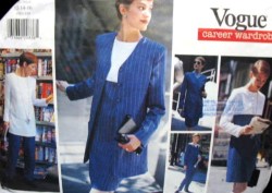 1533 LONG A-JACKET,DRESS,TOP,PANTS,SCARF PATTERN 12-16,18-22